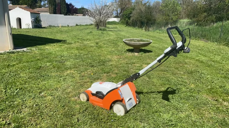 Tondeuse jardin