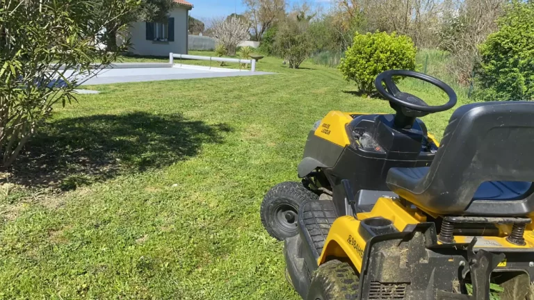 tracteur tondeuse jardin